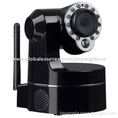 CMOS CCTV IR Wireless IP Camera, Free P2P Plug-and-play Function